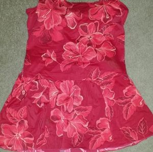 Two piece swimming suit